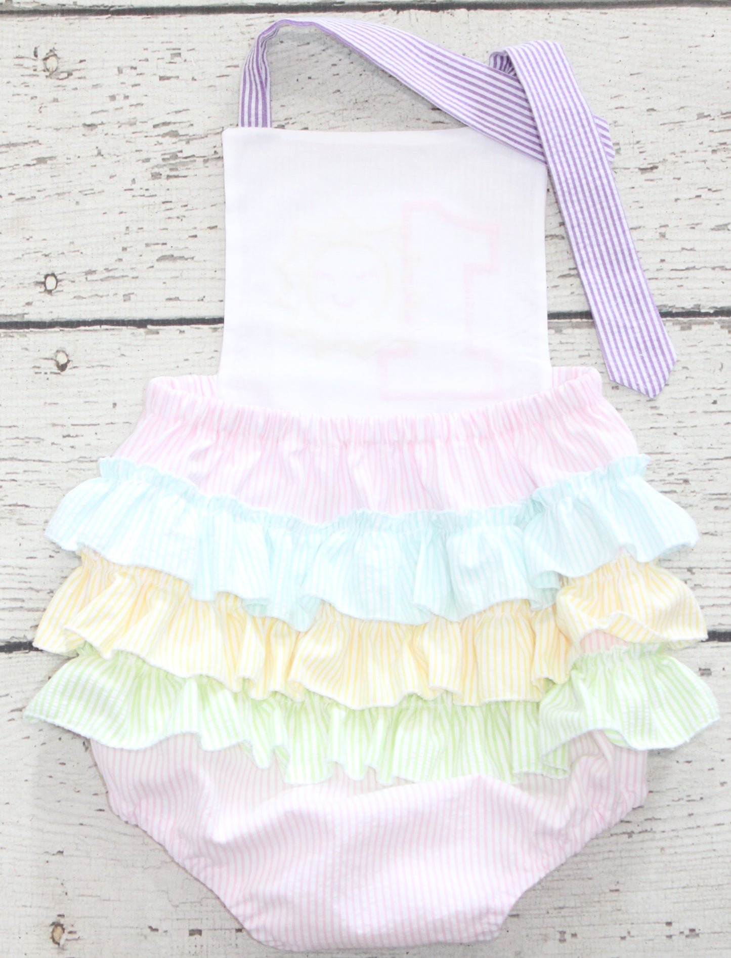 Monogrammed You are My Sunshine Birthday Bubble, Sun First Birthday Outfit