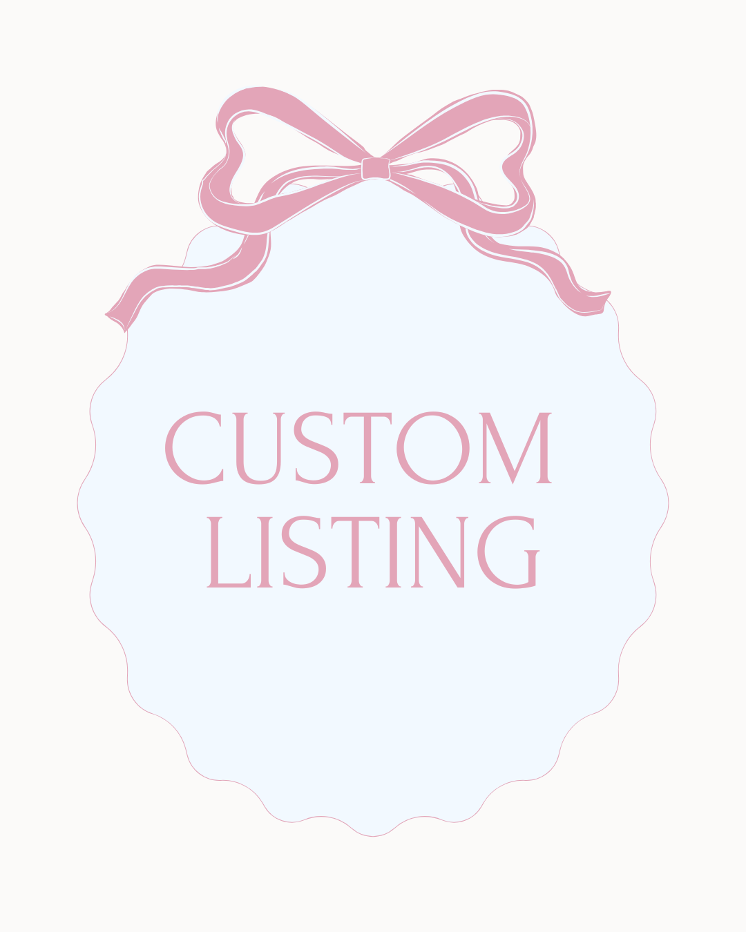 Custom Listing