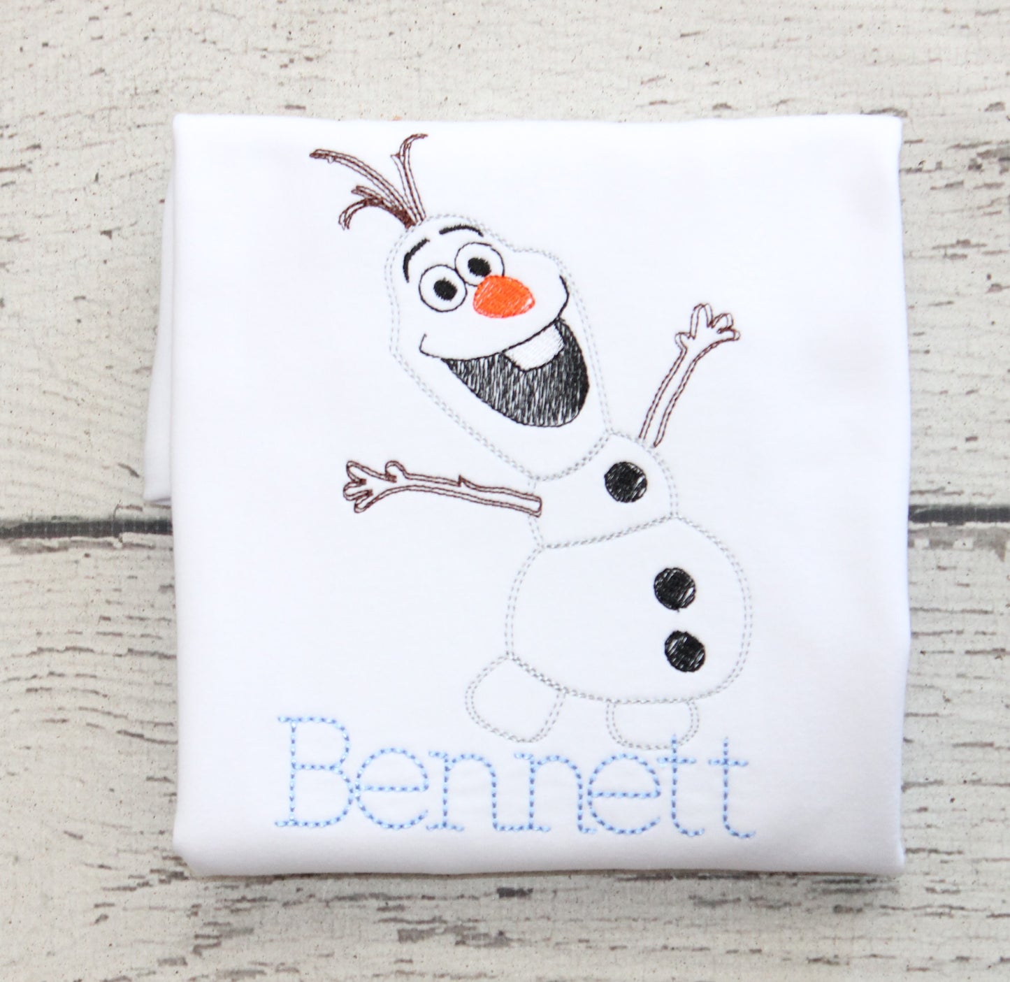 Monogrammed Olaf Shirt