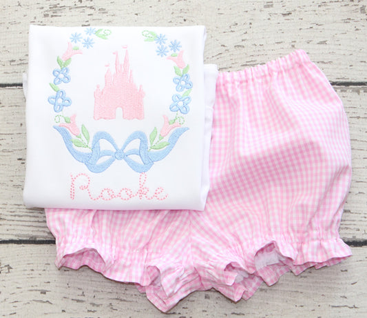 Monogrammed Castle Bound Outfit