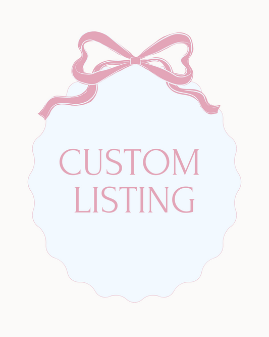 Custom Listing